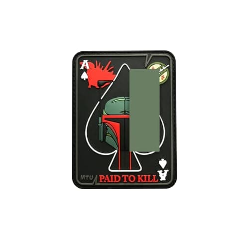Miltacusa MD Inspired Patches [Hook Fastener Backing- PVC Rubber] Funny and Humor Patches for All Types of Gear (Z3)