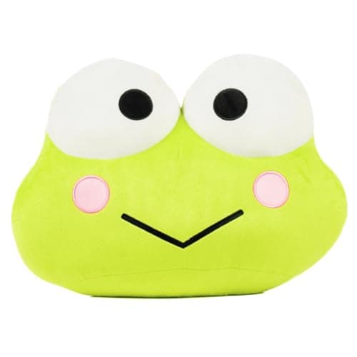 Franco Bedding Super Soft Plush Decorative Pillow, Keroppi Smiles