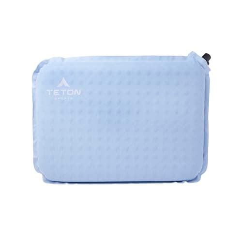 Teton Camping Seat Cushion; St...Car Pad; Inflatable, Bluestone
