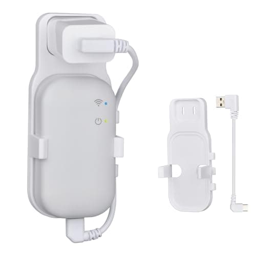 Outlet Wall Mount for Blink Sync Module Core,No-Drilling Mount for Blink Outdoor/Indoor Security Cameras, USB-C Cable,No Messy Wires,Easy to Install (1Pack)