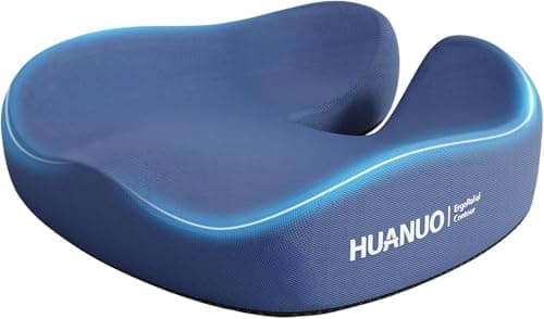 Huanuo Ergonomic Seat Cushion with Cooling Gel $15 + Free Shipping w/ Prime or orders $35+