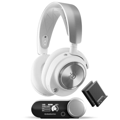 $229.99** | SteelSeries Arctis Nova Pro Wireless Multi-System Gaming Headset - White at Amazon