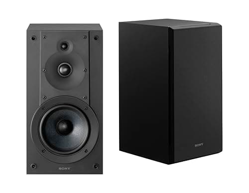 $198.00: Sony CS Speakers 3-way 3-driver Hi-Res Bookshelf Speakers 2025 pair