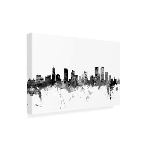 Wrapped Canvas Wall Art - Mich...droom, or Office Décor - 22x32