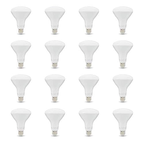 Amazon Basics BR30 LED Light B... 10,000 Hour Lifetime, 16-Pack