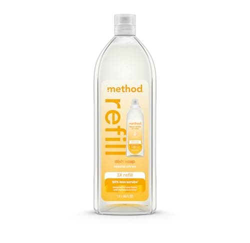 Method Super Shine Liquid Dish...astal Citron Scented, 48 fl oz