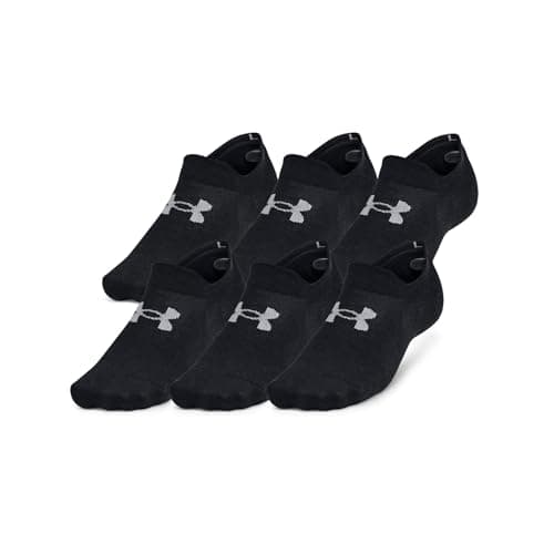 $12.58 | 6-Pack Under Armour Unisex Adult Essential Ultra Low Tab Socks at Amazon