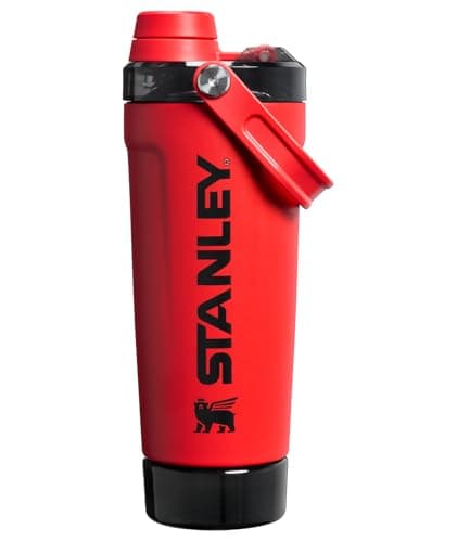 STANLEY Vitalize Shaker Bottle...owder | BPA-Free | Chili Black