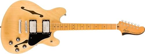 Squier Classic Vibe Starcaster Maple Fingerboard Electric Guitar Natural $399.95 + Free Shipping