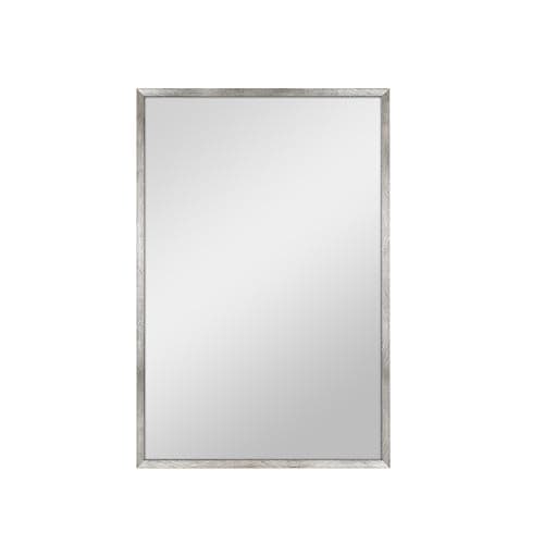 MCS Micro Rope Front Loaded Wa...irror, (20x30, Brushed Nickel)