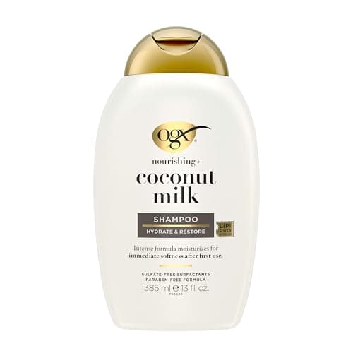 $2.69 OGX Nourishing + Coconut Milk Moisturizing Shampoo, Hydrating & Restoring, 13 fl oz with S&S