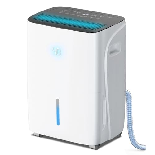 Electactic Max 150 Pint Dehumi...ain Hose & 2.11 Gal Water Tank