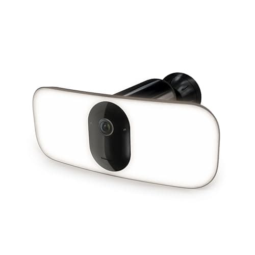 Floodlight Security Camera Wir...ion, Color Night Vision, Black