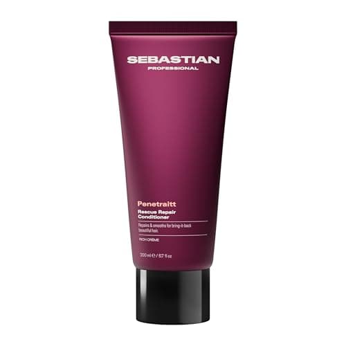 Sebastian Professional Penetraitt Rescue Repair Conditioner | Strengthening & Repair with Deep Moisturizing | For Damaged & Colored Hair | 6.7 Fl Oz (Pack of 1)