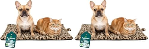 Furhaven ThermaNAP Self-Warmin...t - Leopard, Small (Pack of 2)