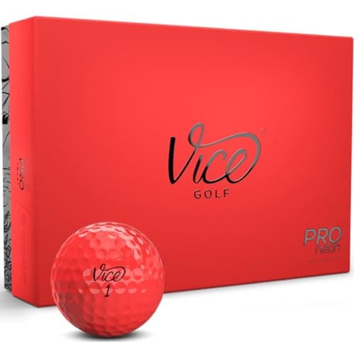12-Pk Vice Golf Pro Golf Balls (Various Colors) from $29