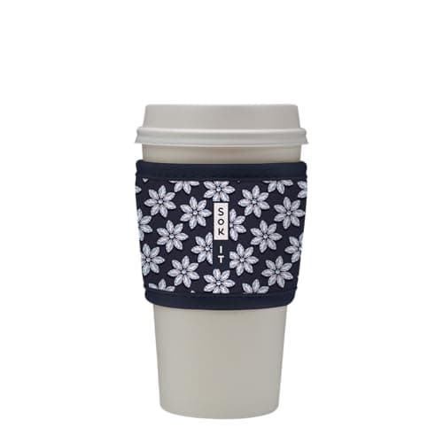 Sok It HotSok Coffee & Tea Reusable Insulated Neoprene Cup Sleeve (Frost Yourself)