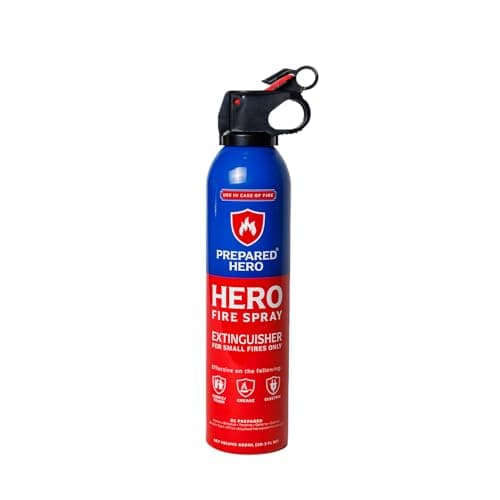 Prepared Hero Fire Spray Mini Fire Extinguisher $12