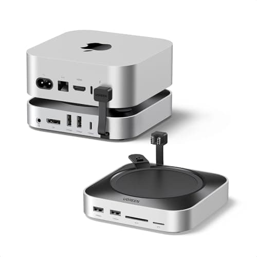 [Prime] $59.99 | UGREEN Mac mini M4 Dock and Stand DP Hub for Mac mini M4 and M4 Pro 2024 with M.2 NVMe SSD Enclosure, 4K144Hz DP at Amazon