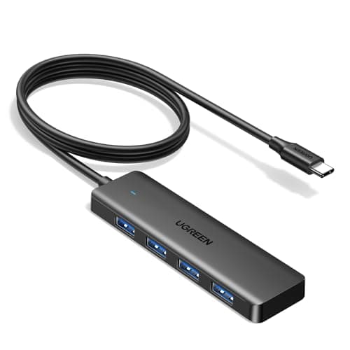 UGREEN USB C Hub, 4 Ports USB A Splitter Ultra-Slim USB Expander, 3.3 ft