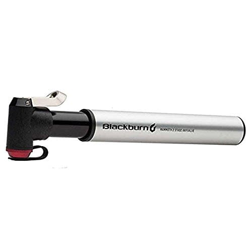 Blackburn Mammoth 2Stage Anyva...e Mini-Pump (Silver, One Size)