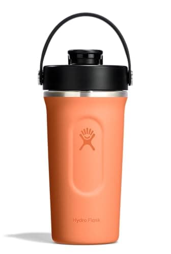 Hydro Flask Shaker Bottle – In... & Protein 24 Oz Nectar Orange