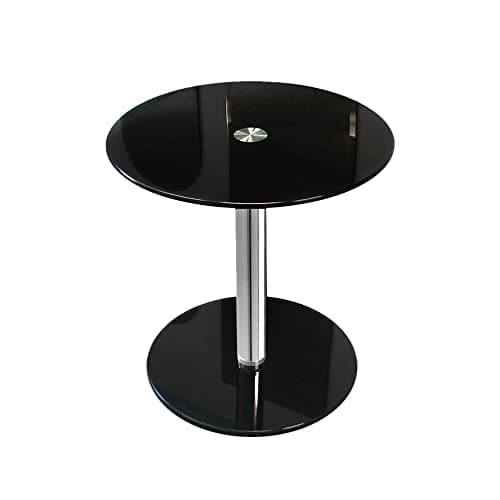 Fab Glass and Mirror 1/2 Inch ... Inch Height Side Coffee Table