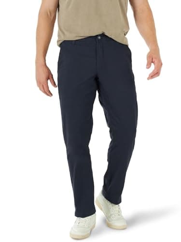 $19.76 | Lee Men's Extreme Motion Flat Front Relaxed Taper Pant at Amazon