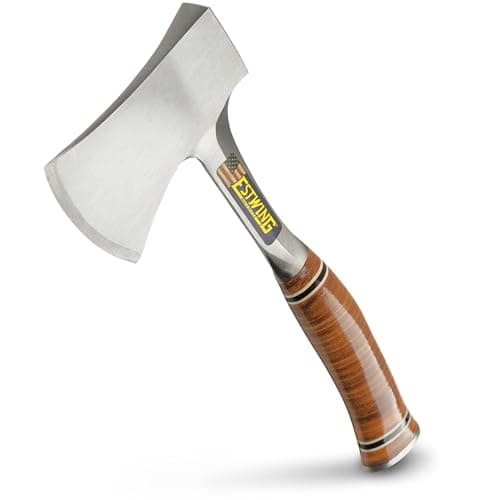 $36.19* | 14" Estwing Forged Steel Sportsman's Axe Leather Grip Camping Hatchet w/ Sheath at Amazon