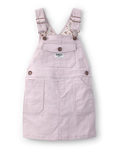 OshKosh B'gosh Girl World's Best Overalls, Dusty Lavender Skirtall, 2T