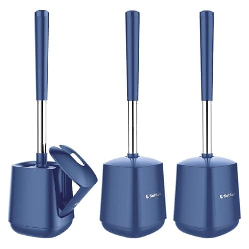 $14.39* | 3-pk SetSail Toilet Brush & Holder w/ Self Closing Lid (various) at Amazon