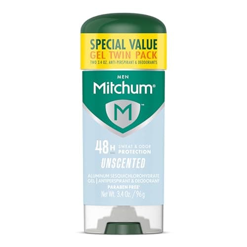 Mitchum Men's Deodorant & Antiperspirant Gel Stick 2-Pack for $3.89 via Sub & Save + free shipping w/ Prime
