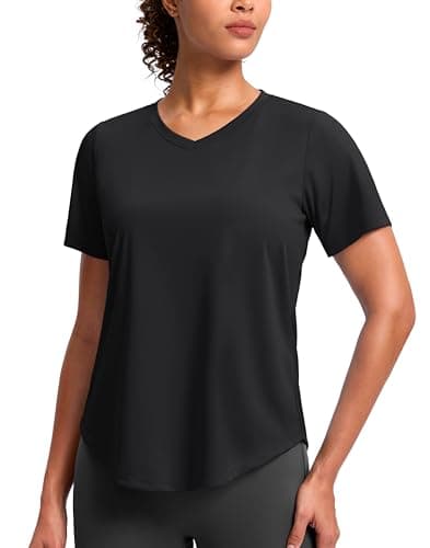 G Gradual Women's V-Neck UPF 50+ Moisture-Wicking Athletic Shirt (Various) $7