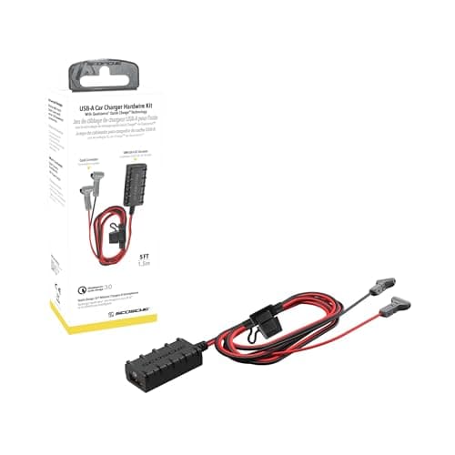 Scosche UHWKQC3-SP1 12V Fused ... - High/Low Voltage Protection