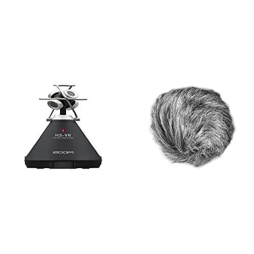 Zoom H3-VR 360° Audio Recorder...reen, Reduce Wind Noise, Black
