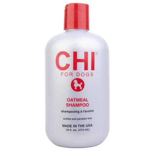 CHI for Dogs Oatmeal Shampoo -...lanced - Made in USA, 16 Fl Oz