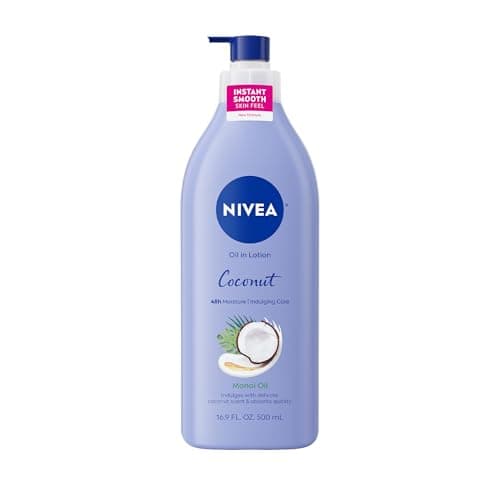 NIVEA Oil Infused Lotion Cocon... Hours, 16.9 Fl Oz Pump Bottle