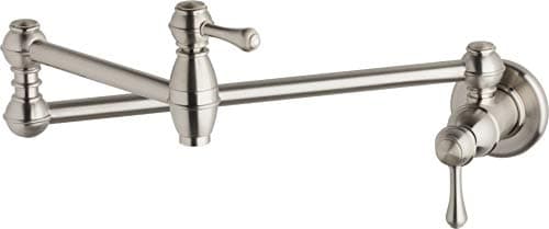 Gerber Opulence Wall Mount Pot...nstallation in Stainless Steel