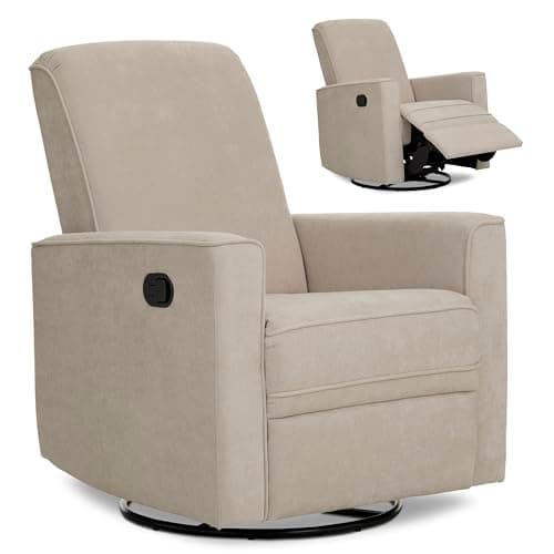 Evolur Raleigh Upholstered Man...y and Living Room Chair in Tan