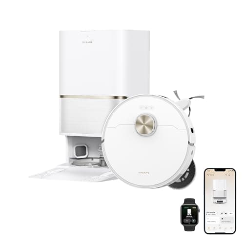 DREAME L60 Ultra FE Robot Vacu... Cleaning, TriCut Brush, White