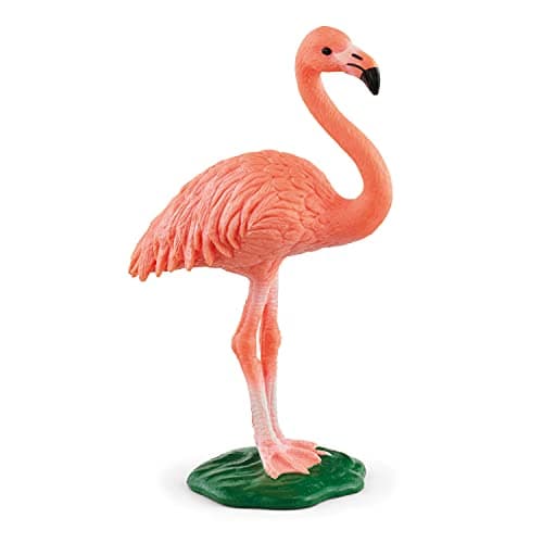 Schleich Wild Life, Bird Anima...ve, Pink Flamingo Toy Figurine