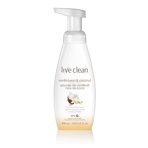 Live Clean Vanilla Bean & Coco... Foaming Hand Soap, 13.5 Fl Oz