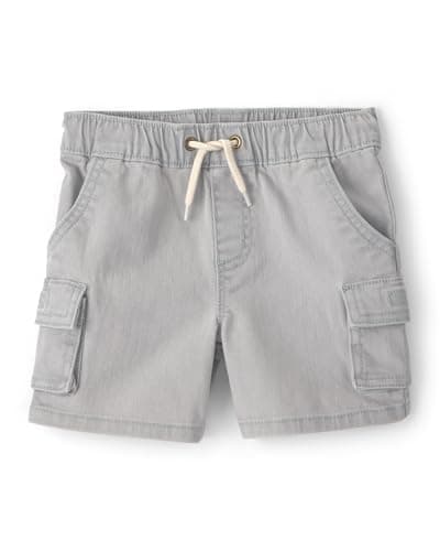 OshKosh B'Gosh Boy Cargo Shorts, Grey, 2T