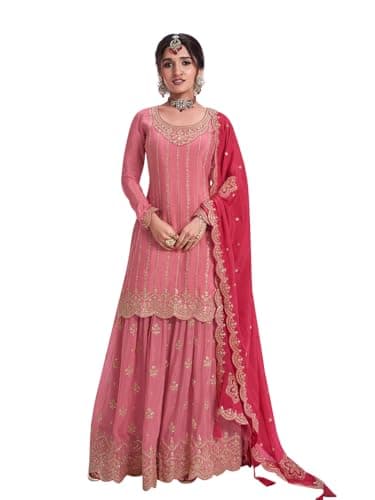 shopNstyle New Indian Pakistani Ethnic wear Party Wear Wedding wear Palazzo Set Salwar Kameez for Women