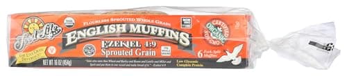 Food For Life Flourless Sprout...English Muffin, 16 oz (Frozen)
