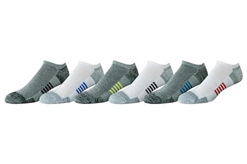 Select Accts: 6-pair Amazon Essentials Men's Cotton Cushioned No-Show Gym Socks $5.85 w/ S&S