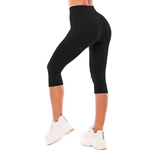 Sinophant Women's High Waisted Leggings (Various Colors / Styles) from $4