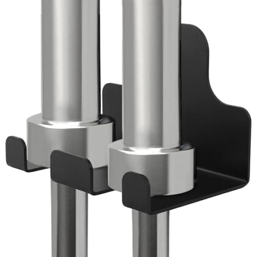 Barbell Wall Holder, Garage Gym Bar Wall Rack, Holds Under 30mm Bar Size