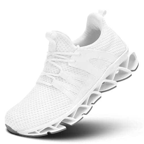 Men's Slip on Walking Shoes Casual Fashion Running Tennis Sneakers Blade Comfort Non Slip Work Athletic Sport