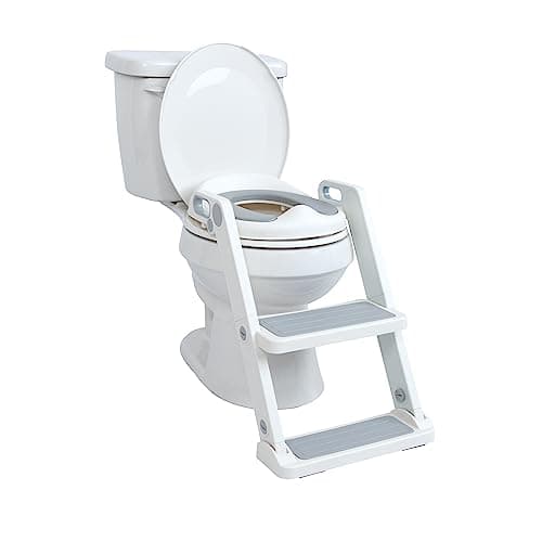Nuby Step Ladder Toddler Potty...for Toddlers 18+ Months - Grey